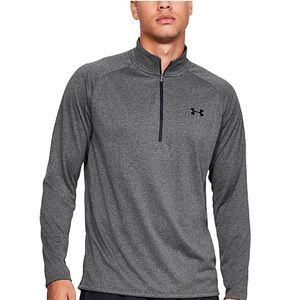 under armour gray Loose heatgear long sleeve med
